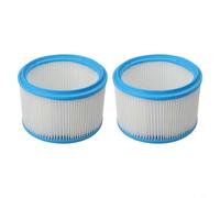 Filtro HEPA redondo sustituye a Bosch GAS 20 L SFC GAS 1200 L 2607432024 Filtración efectiva Fácil instalación Flujo de aire giratorio lavable para húmedo seco (paquete de 2)