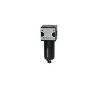Filtro multifix, recipiente de metal y tubo de visualización, 5 μm, BG 1, G 1/4, PE máx. 20 bares, ambiente medio. Máx. 60 °C, válvula de drenaje: HA.