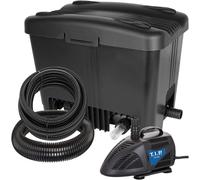 Filtro para estanque WDF 10000 UV 11 30495, para estanques de hasta 10.000 litros, con lámpara UV-C de 11 vatios, tecnología de funcionamiento en húmedo y seco, y con diferentes niveles de eficiencia