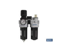 Filtro regulador+lubricante 3/8
