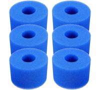 Filtros de espuma para piscina, 6 unidades, reutilizables, lavables, para modelo S1, accesorios para piscina
