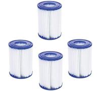 Filtros para piscinas, paquete de 4 unidades - Cesta de repuesto - Compatible