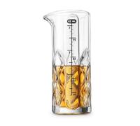 Final Touch Yarai Double Jigger Glass - Vaso medidor de cóctel (100 ml)