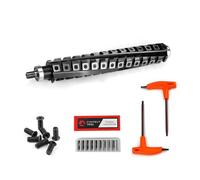 FindBuyTool - Eje de cuchillas helicoidales para Makita 2012NB (317,5 mm), cabezal de corte helicoidal con 4 filas de diseño en espiral, eje de cepillado con 55 metal duro, bajo ruido y evacuación de