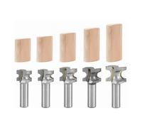 Findbuytool Fresa de 8 mm, vástago de carburo de tungsteno, juego de 5, fresadora para Festool Domino Router Bits, Fresa para fresadora DF500, tamaños D4, D5, D6, D8, D10 mm