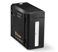Finder 1L1082300002 Serie 1L Lámpara de emergencia LED de fruta, antracita, montaje en cajas de empotrar, estándar, AC, 50/60Hz, 110/230 V