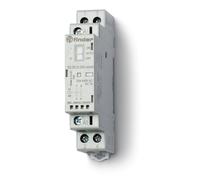 Finder 25A Doble NO Contacto Modular Con LED 12V CA/CC - 22.32.0.012.4340
