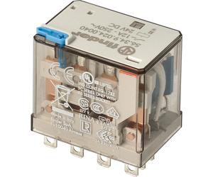 Finder 56.34 Relé De Potencia Miniatura 4CO 12A 24VDC - 56.34.9.024.0040