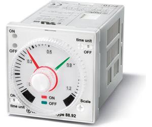 Finder 889202400001 88.92.0.240.0001: Relé de tiempo para montaje frontal, 1 unidad