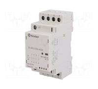 FINDER Contactor 4-polar de instalación 25A 24VAC/24VDC Serie 22
