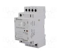 FINDER Contactor de Instalación Modular 4-polar 25A 230VAC/230VDC Serie 22