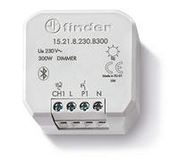 Finder Regulador electrónico Bluetooth YESLY Tipo 15218230B300 Variador de luz con montaje empotrado 7 funciones seleccionables Controlado por APP