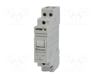 FINDER Relé de instalación biestable 20.24 16A 12V DC