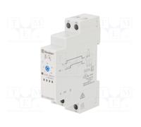 FINDER Relé de tiempo Serie 80, SPDT, 24-240VAC/VDC
