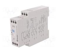 FINDER Relé de tiempo Serie 83 DPDT 24-240V AC/DC