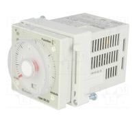 FINDER Relé de tiempo Serie 88, DPDT, 24-230V AC/DC