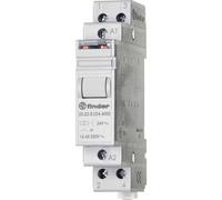 Finder serie 20 - Interruptor bipolar 2na 120vac agsno2 rail 35mm