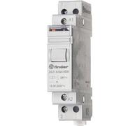 Finder Serie 20 - Interruptor unipolar 1na 24vac agsno2 Rail 35mm