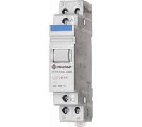 Finder serie 22 - Rele monoestable modular contacto abierto+contacto cerrado 24vdc tornillo