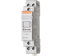 Finder Serie 22 - Rele monoestable Modular Contacto Abierto+Contacto Cerrado 8vac Tornillo