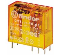 Finder Serie 40 - Rele Mini 5mm 1na 16a 230vac agsno2