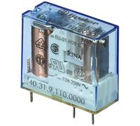 Finder serie 40 - Rele mini contacto abierto agni+au 110vdc alta temperatura