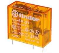 Finder Relé Serie 40 Mini reticulado 3.5 mm conmutado 10 A 230 VAC