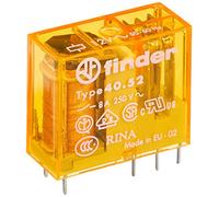 Finder serie 40 - Rele mini reticulado 5mm 2 conmutado 8a 12vac