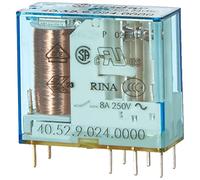 Finder Relé Serie 40 – Mini reticulado 5 mm – 2 conmutados 8 A 24 V DC