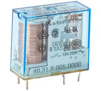 Finder serie 40 - Rele reticulado conmutado agcdo 5vdc alta temperatura