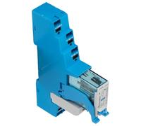 Finder serie 4c - Interface módulo serie 4 contactos p1 24vdc push-in brida plastico