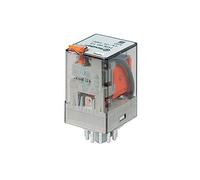 Finder serie 60 - Rele industrial 24vdc 3 contacto abierto circuito impreso
