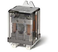 Finder serie 62 - Rele potencia faston-250 24vdc 2 contacto abierto agsno