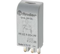 Finder serie 99 - Módulo led+diodo 6-24vdc verde
