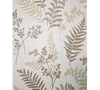 Fine Decor FD43768 Fern - Papel pintado de vinilo texturizado de lujo, color moca