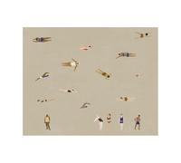 Fine Little Day Lámina Swimmers Beige. 40x50 cm