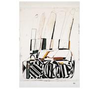 Fine Little Day Lámina Takes time to pass 70x100 cm Multi