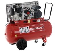 Fini Advanced MK 102-100-2M - Compresor de aire eléctrico monofásico de correa - Motor 2 HP - 100 L