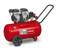 Fini Siltek 50 - Compresor de aire eléctrico monofásico, sin aceite - Motor 1.3 HP - 50 L