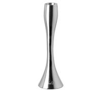 Fink LADY, lámpara de pie, aluminio, niquelado, acabado mate, color plateado, dimensiones: 7 cm de largo, 7 cm de ancho, 23 cm de alto, 7 cm de profundidad. Código: 140255