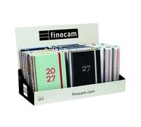 Finocam Agenda Anual 2027 Internacional Moda Espiral S/V + D/P Surtido
