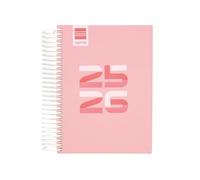 Finocam - Agenda Diva Curso 2025 2026 1 Día Página Septiembre 2025 - Junio 2026 (curso lectivo) + Julio y Agosto resumidos Rosa Portugués
