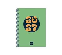 FINOCAM AGENDA ESCOLAR 26-27 8º SVH COOL VERDE ESPIRAL