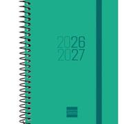 FINOCAM AGENDA ESCOLAR 26-27 E8 DP ESPIR VERDE ESPIRAL