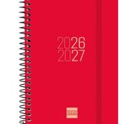 FINOCAM AGENDA ESCOLAR 26-27 E8 SVH ESPIR ROJO ESPIRAL