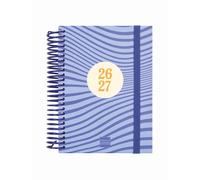 FINOCAM AGENDA ESCOLAR DIVA OCTAVO DP 26-27 OLAS AGENDA ESPIRAL CURSO