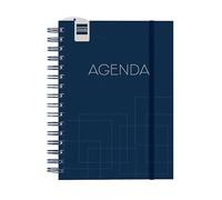 Finocam - Agenda Institut Curso 2025 2026 Semana Vista Vertical Septiembre 2025- Agosto 2026 (12 meses) Blue Español