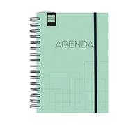 Finocam - Agenda Institut Curso 2025 2026 Semana Vista Vertical Septiembre 2025- Agosto 2026 (12 meses) Turquesa Español