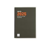 Finocam - Agenda Plana Min 2025 Semana Vista Horizontal Enero 2025 - Diciembre 2025 (12 meses) Min Español