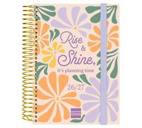 Finocam Agenda Secundaria Espiral 8º 120x164 mm 1DP Shine Curso 2026-2027 Para Estudiantes